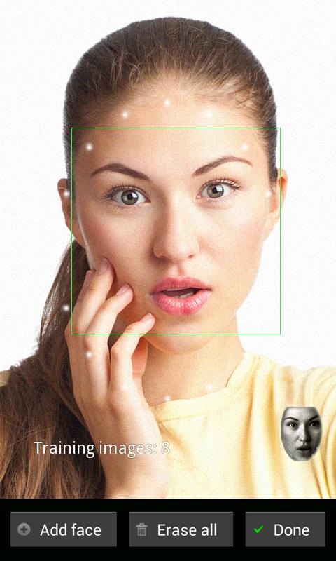 FaceLock for apps Pro - программа для блокировки приложений, а ключом
