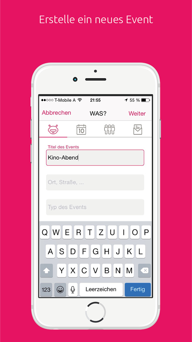 Freunde treffen app